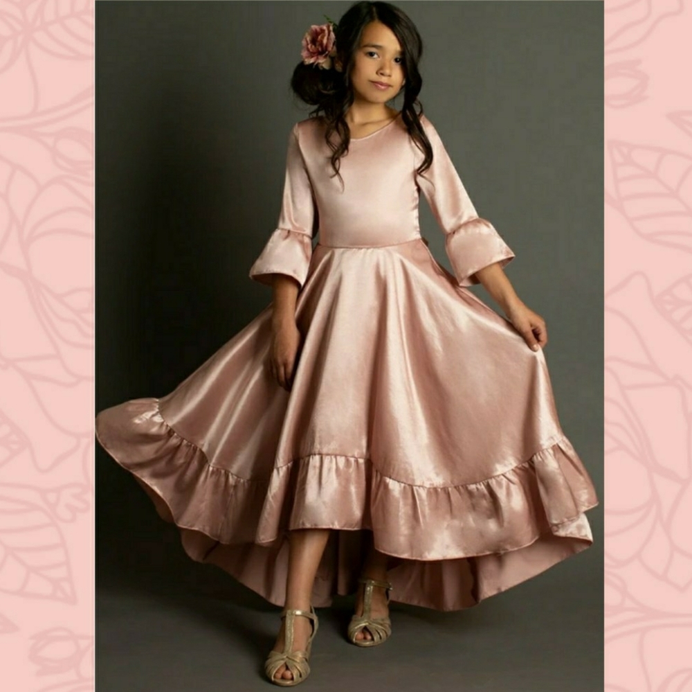 Girls Joyfolie Mayra Dress in Blush Size 12 NWT